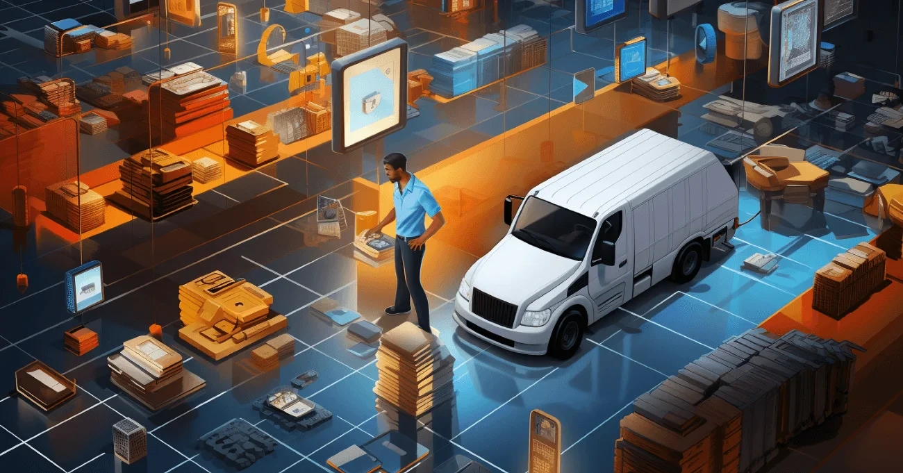 Logistics analytics control tower dashboard with live maps, predictive visibility, ETA tracking, and exception monitoring